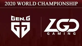 GenG vs LGD | Gen.G Esports vs LGD Gaming | 2020 World Championship (3 October 2020)