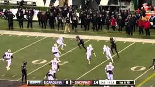 Cincinnati vs ECU Highlights 2014