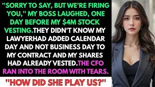 They Tried To Fire Me, But My $4M of Shares Had Already Vested
