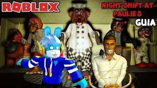 EL MEJOR CHUCK E. CHEESE EN ROBLOX | Night Shift At Paulie's (Gu&iacute;a)