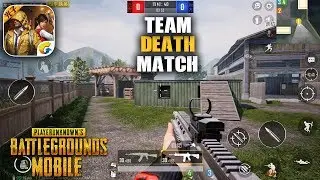 PUBG MOBILE - TEAM DEATH MATCH (4 vs 4) GAMEPLAY