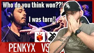 [Industry Ghostwriter] Reacts to: PENKYX vs THORSEN Grand Beatbox LOOPSTATION Battle 2017 1/4 final