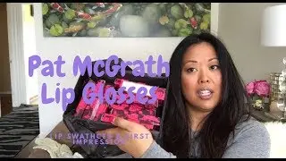 Pat McGrath Labs Lip Glosses Everything Kit | Lip Swatches and First Impressions