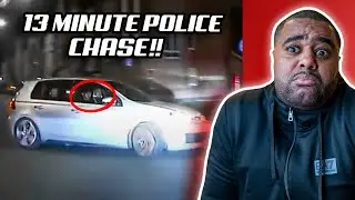 POLICE CHASE BOUNCY CASTLE BOSS IN GOLF R REACTION!!