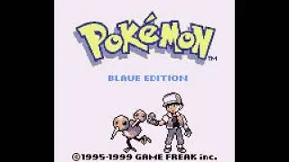 Pok&eacute;mon Blue Version (German) - Intro
