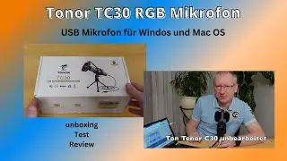Mikrofon Tonor TC30 RGB im H&auml;rtetest #unboxing #review