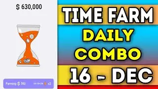 Time Farm Daily Combo 16 Dec 2024 | Today Time Farm Oracle Answer | Time Farm Answer Today #viral