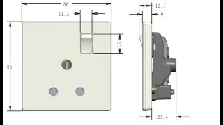 Switch Socket Outlet Revit Family Creation