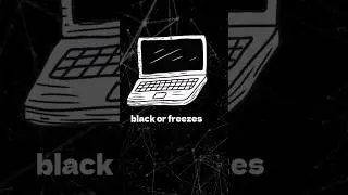 How to Fix Black or Frozen Screen on Windows (Quick Shortcut!) #techtips
