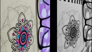 Boost your concentration | Artwork by Richa C for Mental Clarity #arttherapy #mandala