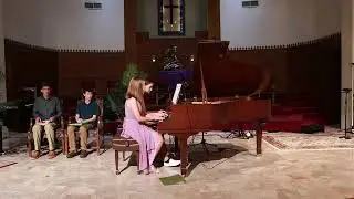 Spring Piano Recital 2022 | Ava & Emma | Linus & Lucy Duet by Vince Guaraldi