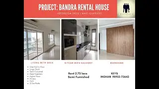 Best 4bed Rental House with Deck in Bandra