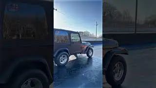 Crazy Fast Jeep  #burnout #dragracing #dragrace #car #automobile  #racing #jeep #explore #burnout
