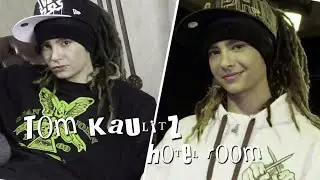 tom kaulitz  ;  hotel room