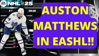 PAPI MATTHEWS STARTING OFF MO-VEMBER WITH A BANG!! AUSTON MATTHEWS NHL 25 WORLD OF CHEL BUILD!!