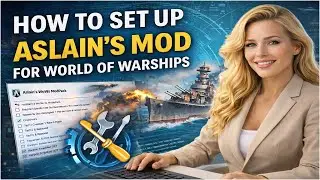 Как установить мод Aslain’s Mod в World of Warships в стиле Ripper (объяснение принципа конкурент...