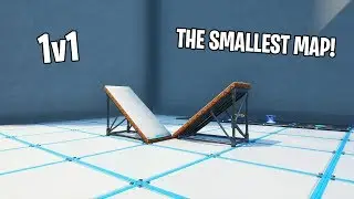 How to Make THE SMALLEST 1v1 MAP/ARENA IN CREATIVE MODE! (EASY)