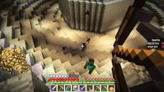Minecraft - Uncharted Territory 3 - 06 - Tower of Light. Пурпурная шерсть. Magenta wool.