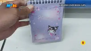 Review Cover Book Clips | Temuan baru One Piece Loose Leaf Notebook
