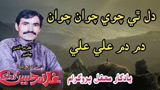 Dil Thi Chavay Chvan Dam Dam Ali || Ghulam Hussain Zardari Mehfil دل ٿي چوي چوان دم دم علي علي