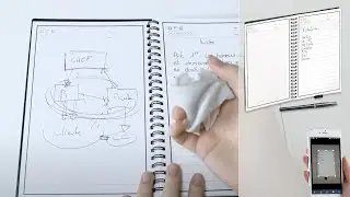 CARNET 100% REUTILISABLE format A5 AVEC STYLO encre effa&ccedil;able - [PEARLTV.FR]