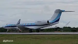 Gulfstream G650ER| Taking off| DAV Airport| 4k Video