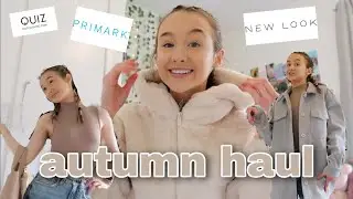 AUTUMN CLOTHING HAUL - PRIMARK, NEWLOOK, QUIZ