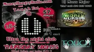 ULTRA THURSDAYS MoneyHungryRadio.com & T.O.U.C.H. Commercial