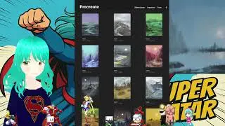 ☕Pensado para acompa&ntilde;arte. 🎨 Mi avatar de Superman. Dibujando + jugando Minecraft