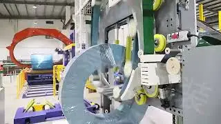 Vertical Steel Coil Wrapping Machine