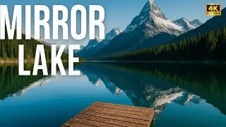 Sky on Water: Alpine Calm 🏔️💧 (4K)