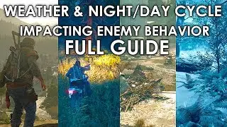 DAYS GONE Weather & Night/Day Cycle - IMPACTING ENEMIES ALTERING GAMEPLAY (Full Guide)