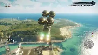Just Cause 4 - Flying Techno Bus Gameplay Clip (Xbox 2019)