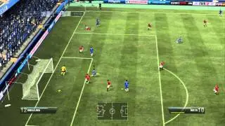 FIFA 12 - Online match 3 - Chelsea VS Manchester United - PS3