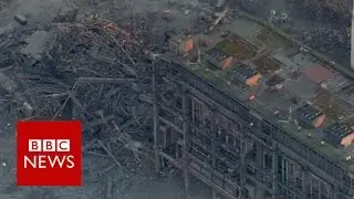 Didcot Power Station 'explosion' - BBC News