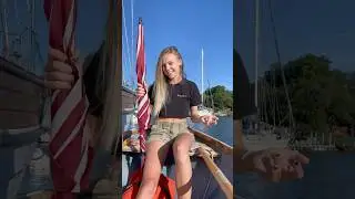 BrawnieBee how do you get water when anchored? Part 1 #liveaboard #boatgirl #sailboat #boatlife