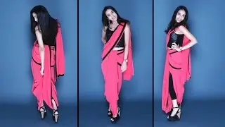 How To Wear A Dhoti Saree | Easy Method