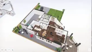 Tour New Pre-Built Home - created from floor plans