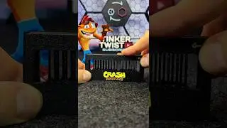 3D Printed Crash Bandicoot Hog Wild Musical Fidget