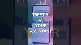 Treat AI as an Assistant, Not a Replacement  | diylearn2code #shortsfeed #shorts