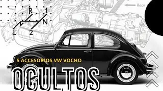 5 Accesorios Ocultos que No Sabías que Tiene tu Volkswagen Vocho