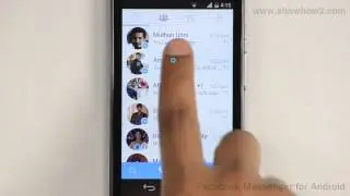 Facebook Messenger For Android - How To Send A Sticker