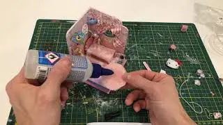 Kaz'Art montage maquette hello Kitty de chez action crafts and co