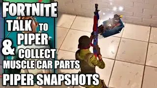 Fortnite - Talk to Piper Pace & Collect Muscle Car Parts - Piper Pace&rsquo;s Snapshot