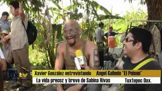 entrevista con Angel Galindo Set de filmación 