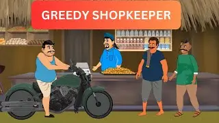 What Happens When a Greedy Shopkeeper Meets Karma? | Learning English