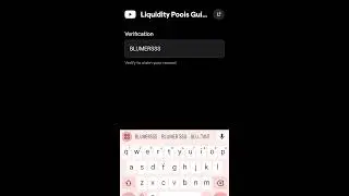 Liquidity pools guide code/ blum new update