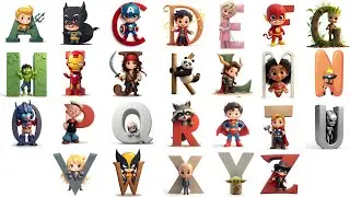 A to Z Superhero Alphabet Song