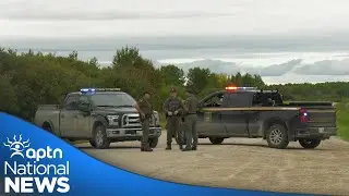 RCMP releases statement on behalf of corporal injured in collision with stabbing suspect | APTN News