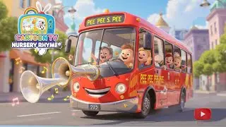 छोटी Red Bus | Zoom Zoom Zoom | Kids Cartoon Rhyme | Nursery Rhymes for Children | Hindi #kidsongs 
